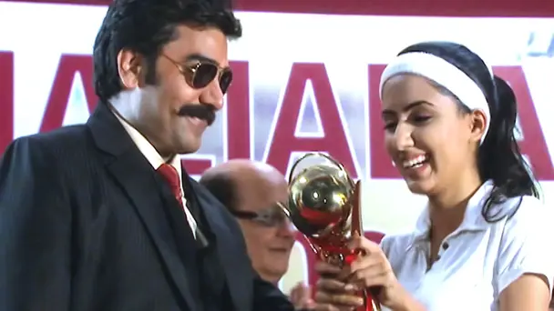 Rachana Wins The Trophy
