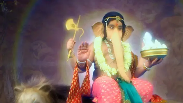 Ganesha Fights a Demon!