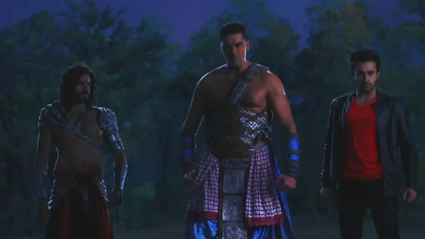 Arjun Fights A Dragon