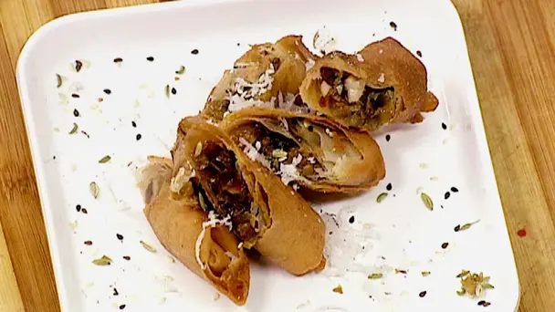 Special Dry Fruits Spring Roll