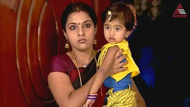 Diya gets the baby
