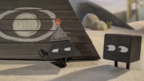 Triangle Gets Carried Away / Square’s Different Day