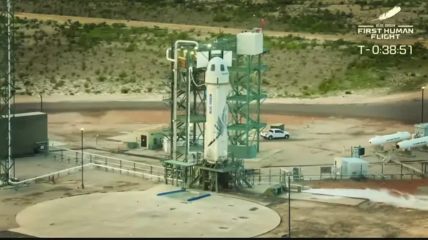 Bezos in Space: Blu...