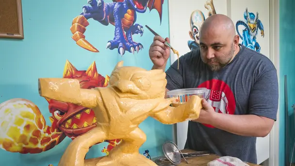 Skylanders Portal Cake