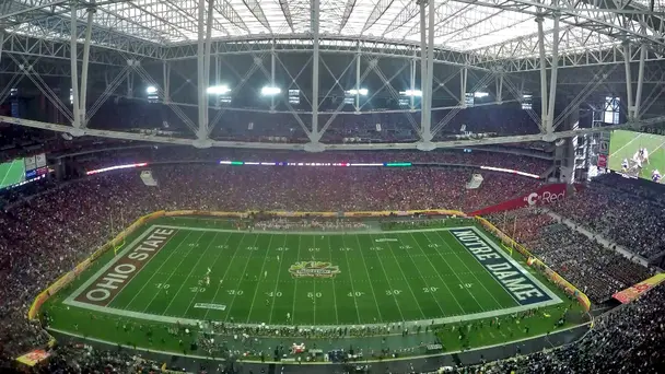 Inside a Super Stadium