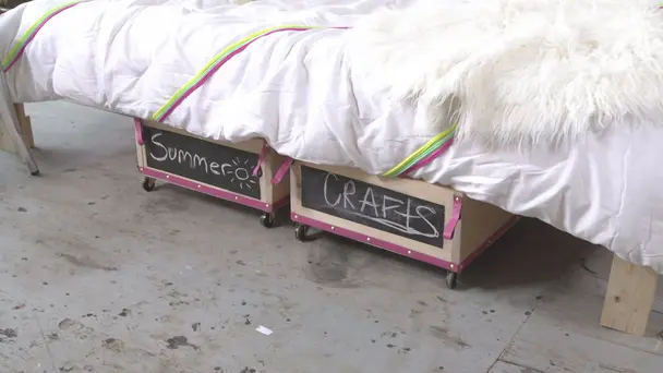 DIY Under-Bed Storage