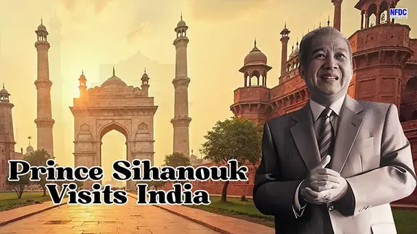 Prince Sihanouk Visits India
