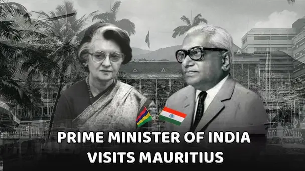 Prime Minister of India Visits Mauritius 1970