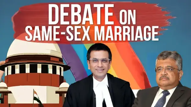 Supreme Court Chief Justice Dy Chandrachud & Tushar Mehta