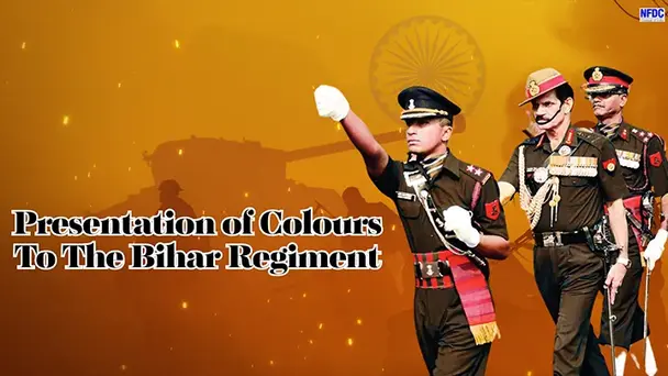 Presentation of Colours To The Bihar Regiment
