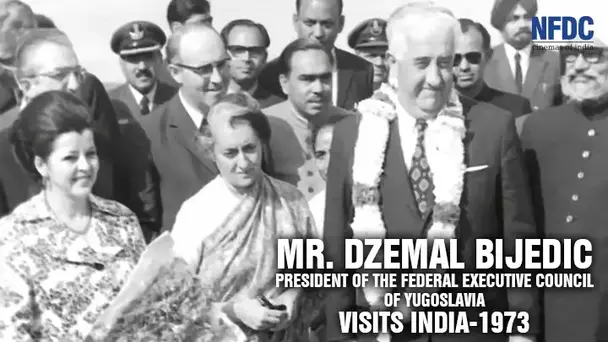 Mr. Dzemal Bijedic President of The Federal Executive Council of Yugoslavia Visits India - 1973