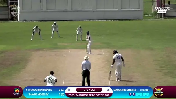 Marquino Mindley's 4 for 32 | Match 3, Day 1