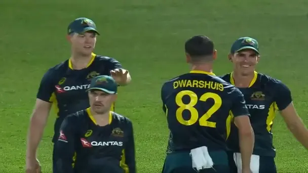 Australia beat West Indies by 3 wickets | 1st T20I