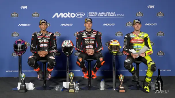 MotoGP Brazilian GP 2026: Post race rider's press conference
