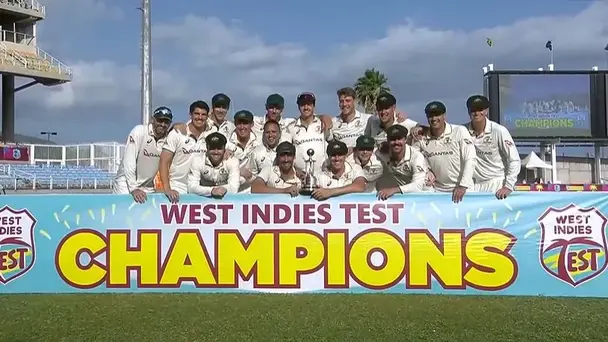 Australia beat West Indies by 176 runs | 3rd Test