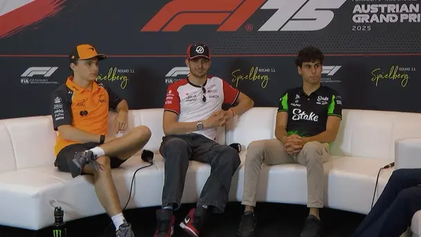 Austrian GP 2025 - Thursday driver press conference | Group 2