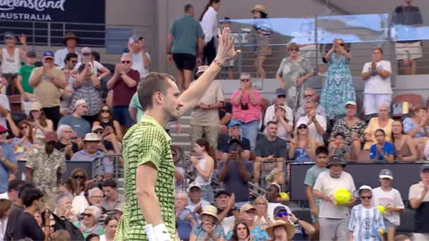 Daniil Medvedev vs Frances Tiafoe | Round 2 | Pat Rafter Arena