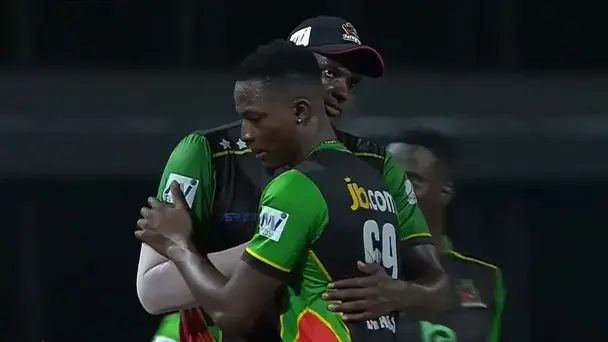 St Kitts and Nevis Patriots beat Barbados Royals by 1 run | Match 27