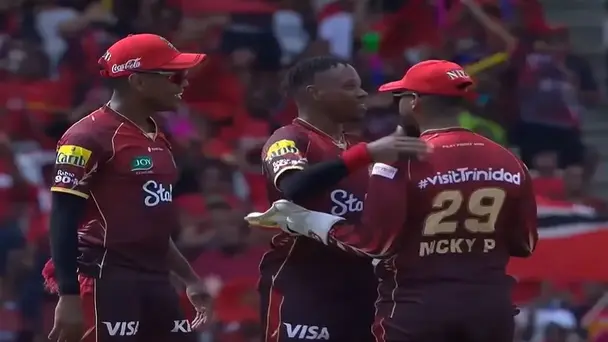 Trinbago Knight Riders beat St Kitts and Nevis Patriots by 12 runs | Match 19