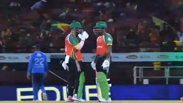 Guyana Amazon Warriors beat Saint Lucia Kings by 14 runs | Qualifier 1 