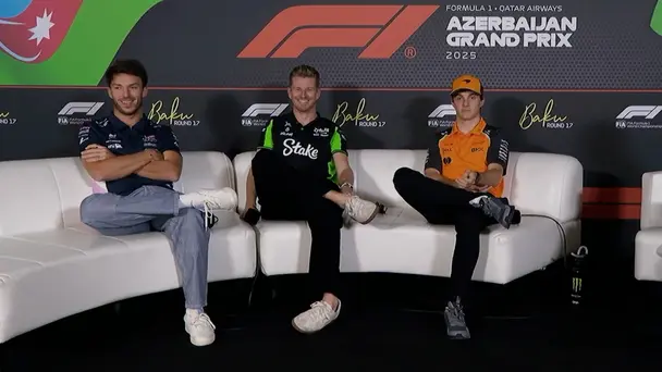 Azerbaijan GP 2025 - Thursday driver press conference | Group 1