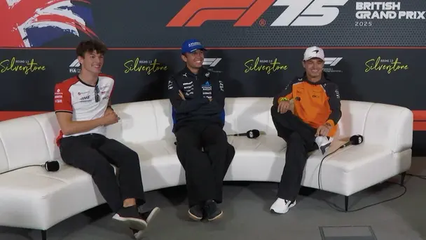 British GP 2025 - Thursday driver press conference | Group 1