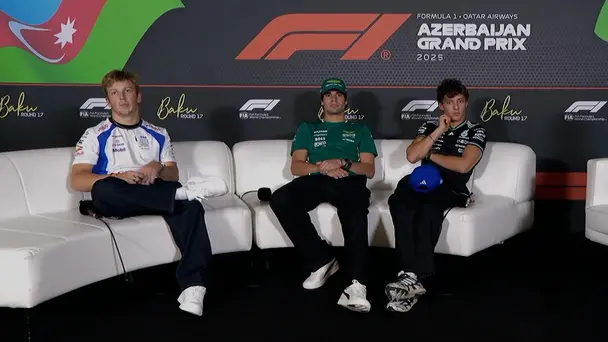 Azerbaijan GP 2025 - Thursday driver press conference | Group 2