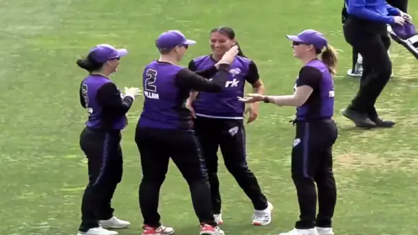 Hobart Hurricanes Women beat Brisbane Heat Women | Match 14