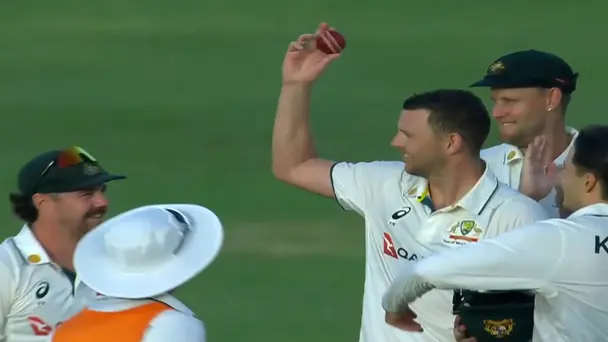 MILESTONE ALERT! Hazlewood bagged his 13th Test 5-fer