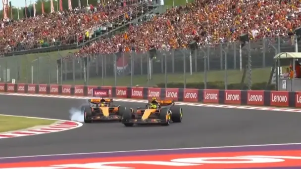 Tension Peaks! Piastri & Norris almost collided late on