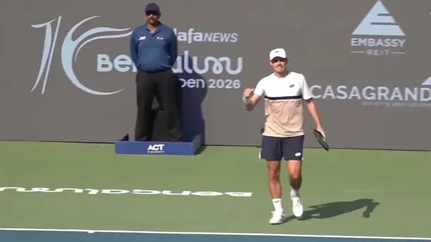 Matteo Martineau vs Manas Dhamne | Centre Court