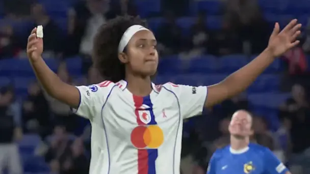 LILY'S WONDER STRIKE! Yohannes netted a stunner for Lyonnes 