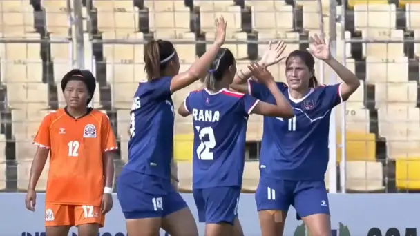 Bhutan Women 0-1 Nepal Women | Round 1