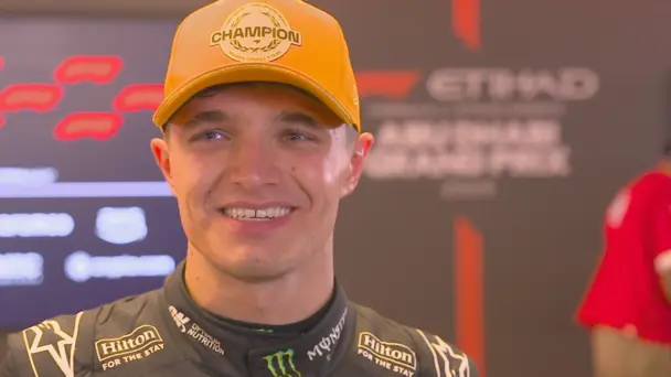 Abu Dhabi GP: Sunday drivers' interview - Lando Norris