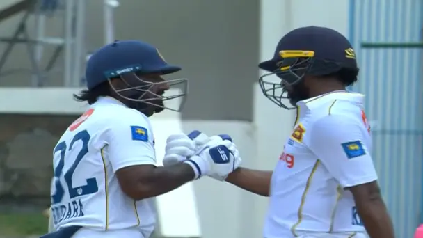 Sri Lanka put up 338/5 on board | 2nd Test, Day 1