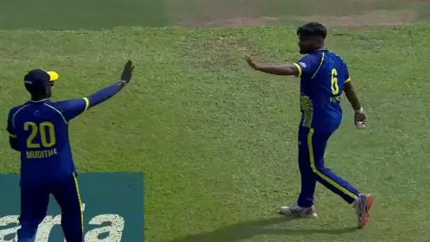 Sri Lanka beat Bangladesh by 1 wicket |  Match 6