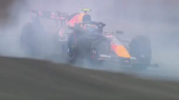 Opening Lap Mayhem! Hadjar almost collides into Bearman