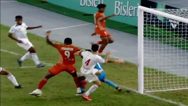 Quick Thinking! Nsungusi's flick helps Punjab FC draw level