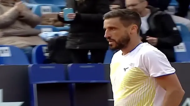 Nuno Borges vs Damir Dzumhur | Day 3 | Central Court