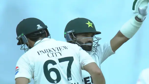 Mohammad Rizwan's 59 off 79 | 1st Test, Day 3