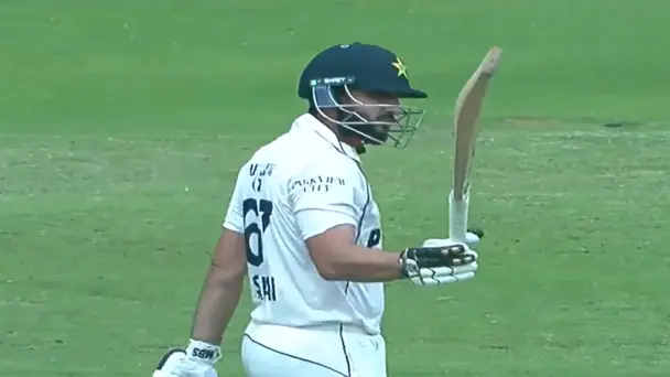 Salman Agha's 58 off 94 | 1st Test, Day 3