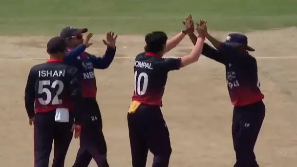 Nepal beat USA by 9 wickets | Match 106