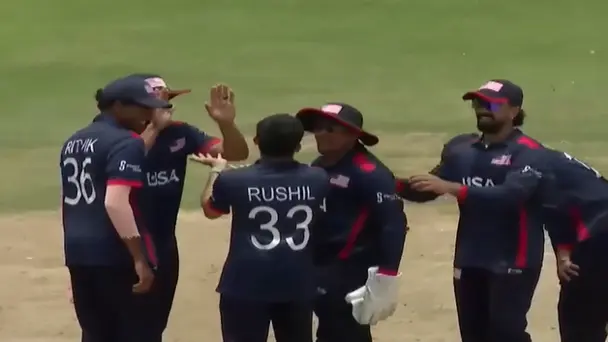 USA beat Scotland by 6 wickets | Match 108