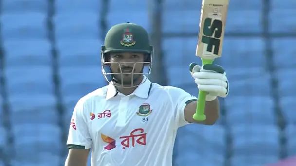 Najmul Hossain Shanto's 87 off 150 | 1st Test