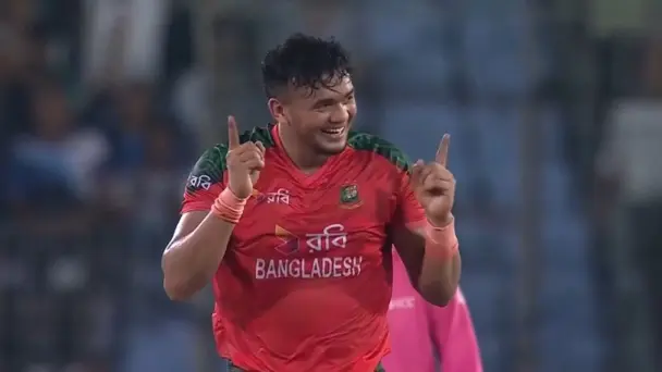 Taskin Ahmed's 3 for 38 | 3rd T20I
