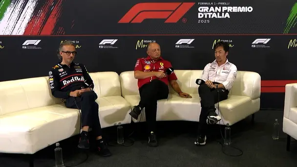 Italian GP 2025 - Friday team principal press conference 