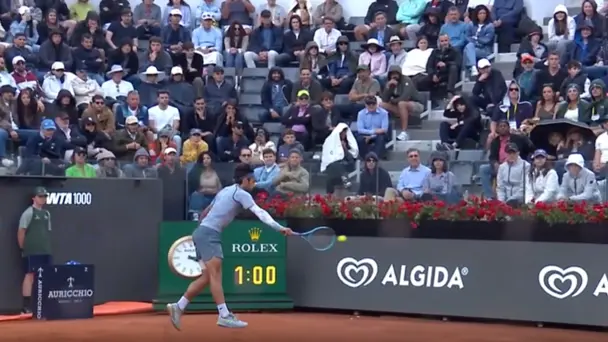 FIERY! Lorenzo Musetti sets the court ablaze
