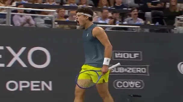 Adrian Mannarino vs Ben Shelton | Day 4 | Center Court
