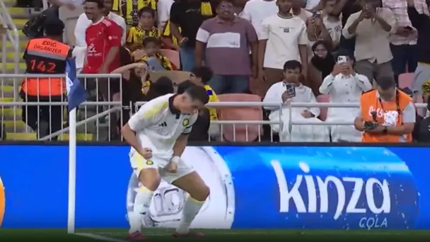 UNSTOPPABLE! CR7 took flight with a stunning header