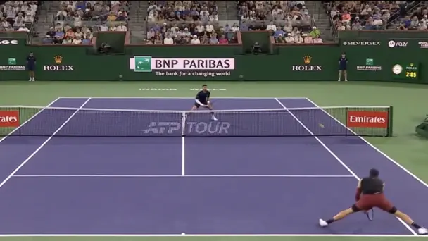 INCREDIBLE! Draper hogs limelight with next level court coverage